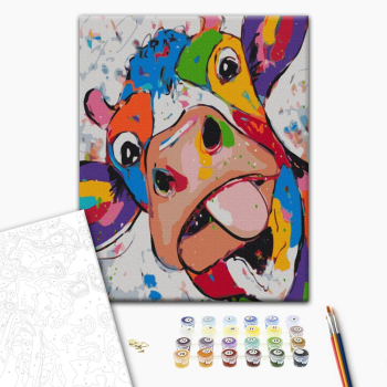 Картина по номерам Тварини, птахи та риби - Веселкова Мілка