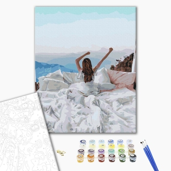 Картина по номерам Люди на картинах - Ідеальний ранок