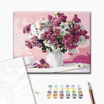 Натюрморт в розовых тонах