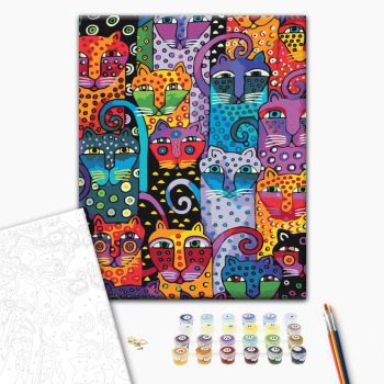 Цветные коты