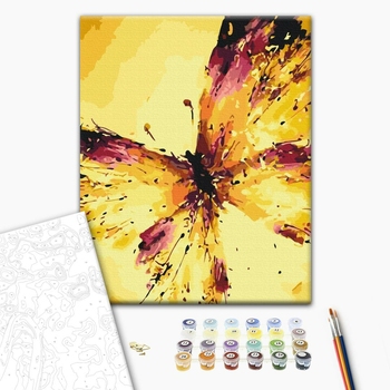 Картина по номерам Тварини, птахи та риби - Політ метелика