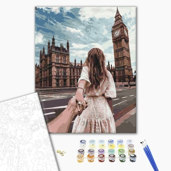 Картина по номерам Авторські колекції - Слідуй за мною Лондон
