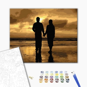 Картина по номерам Романтика - Захід для двох