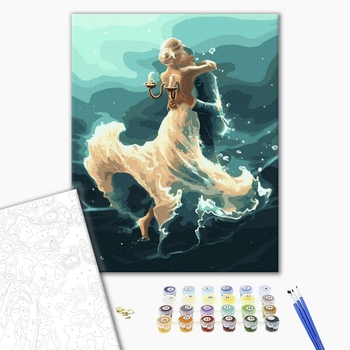 Картина по номерам Романтика - Хвилюючий танець