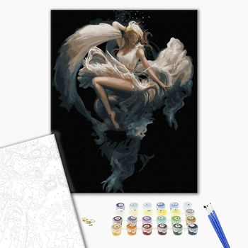 Картина по номерам Люди на картинах - Захмарна красуня