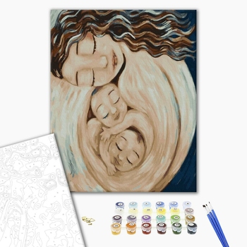 Картина по номерам Репродукції художників - В надійних руках. Кеті Берггрен