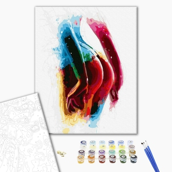 Картина по номерам Поп Арт - Пікантний арт