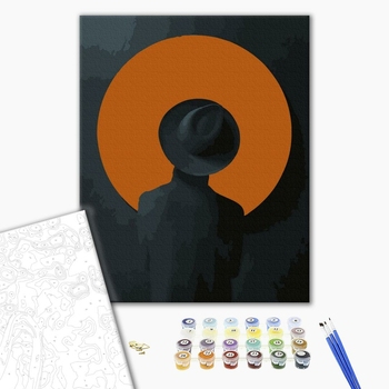 Картина по номерам Люди на картинах - Місячний чоловік