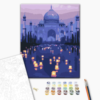 Вечер у Тадж- Махал