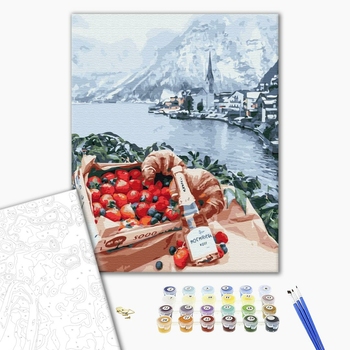 Картина по номерам Авторські колекції - Сніданок на скелях