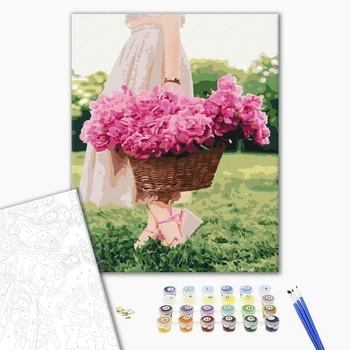 Картина по номерам Авторські колекції - Весна в кошику