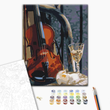 Скрипка с вином