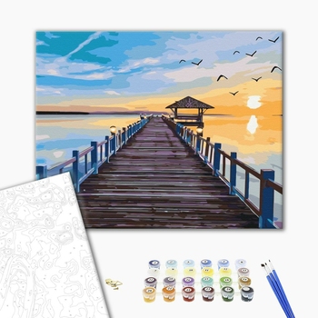 Мостик в закат