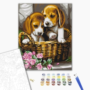 Парочка в корзине