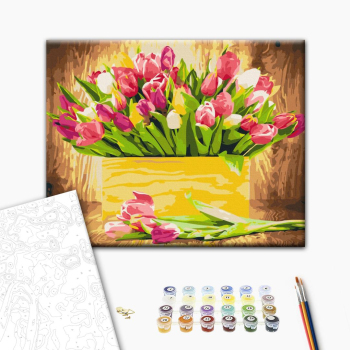 Святкові тюльпани