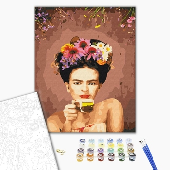 Картина по номерам Люди на картинах - Ранок з Фрідою