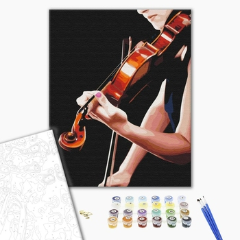 Картина по номерам Люди на картинах - Звуки гармонії