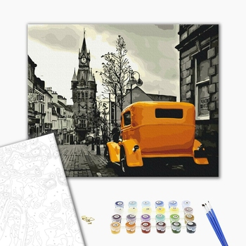 Картина по номерам Города - Лондонське таксі