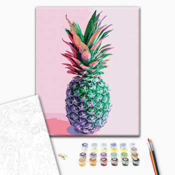 Картина по номерам Натюрморти - Ананасик