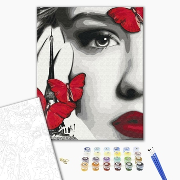 Картина по номерам Люди на картинах - Глибокий погляд