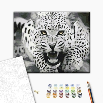 Картина по номерам Тварини, птахи та риби - Хижак в русі