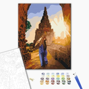 Картина по номерам Люди на картинах - Екзотичний схід