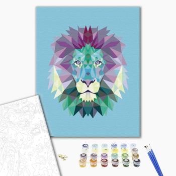 Картина по номерам Тварини, птахи та риби - Хижак в деталях