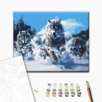 Волки в движении