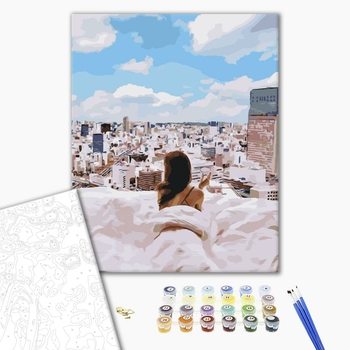 Картина по номерам Авторські колекції - Ранок у великому місті