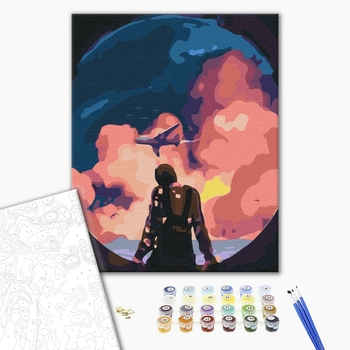 Картина по номерам Космос - Мрії про політ