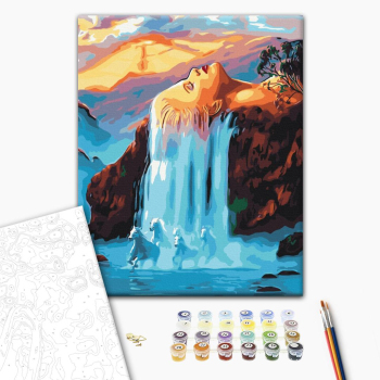 Картина по номерам Люди на картинах - Природа поруч