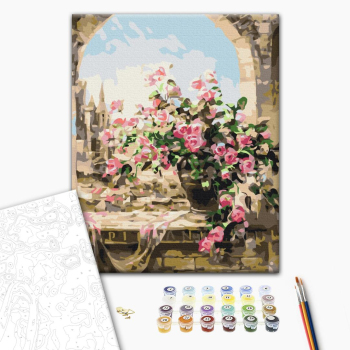 Картина по номерам Квіти - Ancient still life