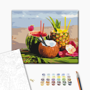 Картина по номерам Натюрморти - Літні коктейлі