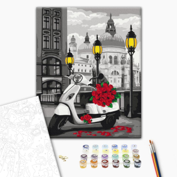 Картина по номерам Города - Букет з доставкою