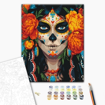 Картина по номерам Люди на картинах - Мексика в її очах