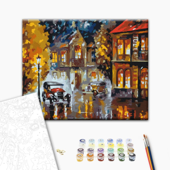 Картина по номерам Города - Романтична поїздка