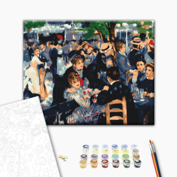 Танці у Мулен де ла Галетт. П'єр-Огюст Ренуар