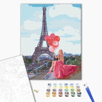 Картина по номерам Люди на картинах - Свято в Парижі