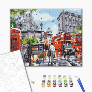 Картина по номерам Города - Літо в Лондоні