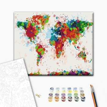 Красочная карта