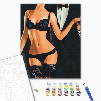 Картина по номерам Люди на картинах - Вона моя