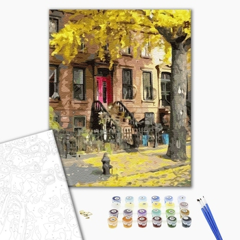 Картина по номерам Города - Осінній Іст-Сайд