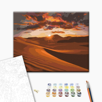 Закат в пустыне