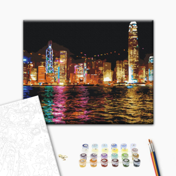 Ночной Гонконг