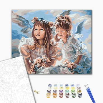 Картина по номерам Люди на картинах - Небесні ангелики