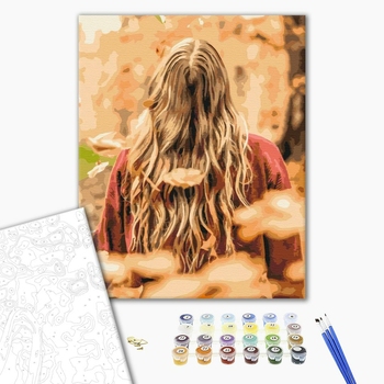 Картина по номерам Люди на картинах - Золоті коси