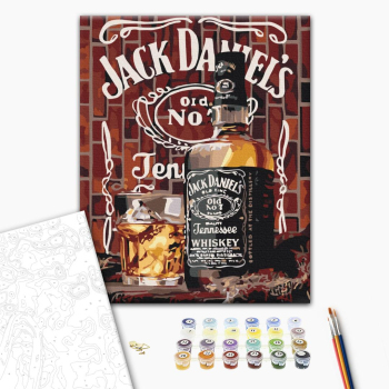 Картина по номерам Чоловічі - Американський віскі