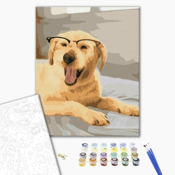 Картина по номерам Тварини, птахи та риби - Розумний дружок