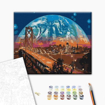 Луна над Сан-Франциско