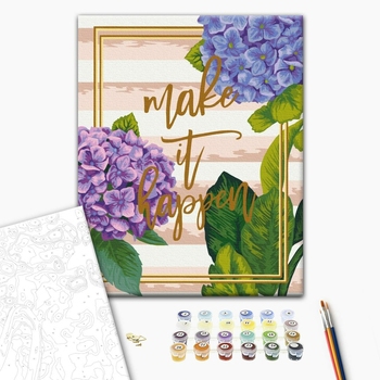 Картина по номерам Квіти - Зроби це!